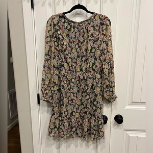 Loft floral dress size L